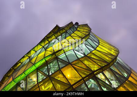 Das Artichoke-Gebäude am Lam Vien-Platz in Da Lat, Vietnam Stockfoto