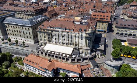 Hotel Bellevue Palace, Bern, Schweiz Stockfoto