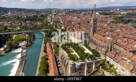 Der Berner Dom oder Berner Münster, Bern, Schweiz Stockfoto