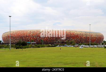 FNB Stadium, Soweto, Johannesburg, Südafrika, 29. Oktober 2022, Heimat der Kaiser Chiefs Fußballmannschaft Stockfoto