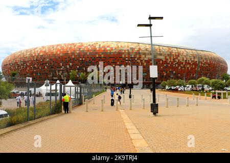 FNB Stadium, Soweto, Johannesburg, Südafrika, 29. Oktober 2022, Heimat der Kaiser Chiefs Fußballmannschaft Stockfoto