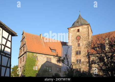 Vorderburg in Schlitz, Vogelsberg, Hessen, Deutschland Stockfoto