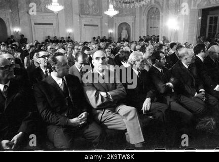 Die Vereinigung der Persekutierten des Nazi-Regimes (VVN) gedachte dem 8. Mai 1945 als dem Tag der Befreiung vom Nazi-Regime mit einer internationalen Stockfoto