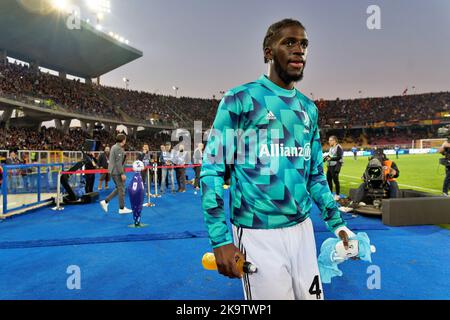 Via Del Mare Stadium, Lecce, Italien, 29. Oktober 2022, Samuel Iling-Junior (Juventus) während des Spiels US Lecce gegen Juventus FC - italienische Fußballserie A Stockfoto