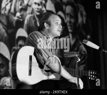 Der Parteitag der Deutschen Kommunistischen Partei (DKP) 2. fand ab 25 in Düsseldorf statt. 11. 1971 bis 28. 1971. Dieter Sueverkruep, Deutschland Stockfoto