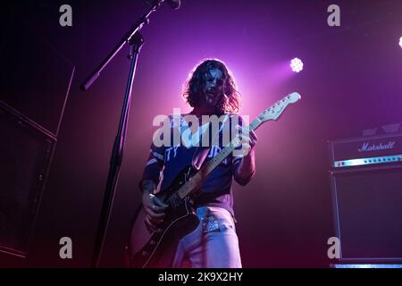 Fotografien von Coffin, die am 29.. Oktober 2022 im Barrowland Ballroom in Glasgow auftrat Stockfoto