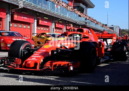 Imola, Italien. 30. Okt, 2022. ferrari Formula 1 clienti während des Ferrari Challenge World Finals Day 2, Ferrari Challenge Cup in Imola, Italien, Oktober 30 2022 Credit: Independent Photo Agency/Alamy Live News Stockfoto