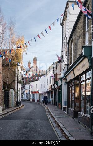 King Street, Sandwich, Kent, Großbritannien Stockfoto