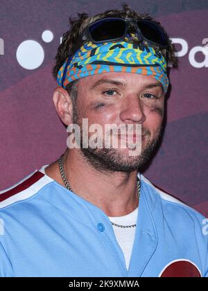 Bel Air, Usa. 29. Oktober 2022. BEL AIR, LOS ANGELES, KALIFORNIEN, USA - 29. OKTOBER: Der amerikanische Schauspieler Ryan Phillippe kommt zur Carn*EVIL Halloween Party von Darren Dzienciol, die von Alessandra Ambrosio am 29. Oktober 2022 in einer Privatresidenz in Bel Air, Los Angeles, Kalifornien, USA veranstaltet wird. (Foto von Xavier Collin/Image Press Agency) Quelle: Image Press Agency/Alamy Live News Stockfoto