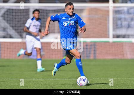 Empoli, Italien. 30. Oktober 2022. Nedim Bajrami (FC Empoli) während des FC Empoli gegen Atalanta BC, italienische Fußballserie A Spiel in Empoli, Italien, Oktober 30 2022 Quelle: Independent Photo Agency/Alamy Live News Stockfoto