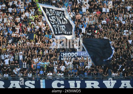 Neapel, Italien. 29. Oktober 2022. Unterstützer des SSC Napoli während der Serie Ein Spiel zwischen Napoli und Sassuolo im Stadio Diego Armando Maradona, Neapel, Italien am 29. Oktober 2022. Kredit: Giuseppe Maffia/Alamy Live Nachrichten Stockfoto