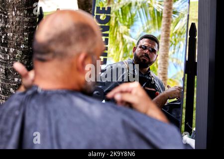 Miami, FL, USA. 30.. Oktober 2022. Sonntagsfinale der LIV Golf Team Championship Miami bei Trump National Doral Miami, Doral, Florida Sonntag, 30. Oktober 2022. Kredit: Yaroslav Sabitov/YES Market Media/Alamy Live Nachrichten Stockfoto