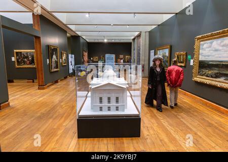 Huntarian Art Gallery, Glasgow, Schottland, Vereinigtes Königreich. Stockfoto