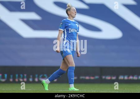 Birmingham, Großbritannien. 30. Oktober 2022. Jade Pennock #7 von Birmingham City während des FA Women's Championship Matches Birmingham City Women vs Sheffield United Women in St Andrews, Birmingham, Großbritannien, 30.. Oktober 2022 (Foto von Simon Bissett/News Images) Credit: News Images LTD/Alamy Live News Stockfoto