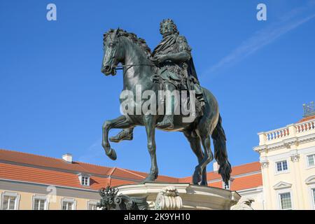 Reiterdenkmal Friedrich Wilhelm der große Kurfürst, Charlottenburger Schloss, Charlottenburg, Berlin, Deutschland Stockfoto