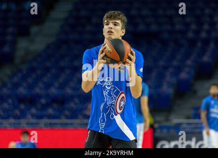 Madrid, Spanien. 30. Oktober 2022. 30.. Oktober 2022; Wizink Center; Madrid; Spanien; Liga Endesa ACB; Real Madrid vs Carplus Fuenlabrada; Hugo Gonzalez (Madrid) 900/Cordon Press Credit: CORDON PRESS/Alamy Live News Stockfoto