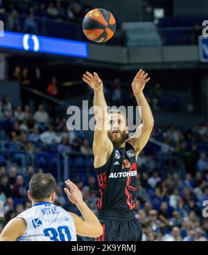 Madrid, Spanien. 30. Oktober 2022. 30.. Oktober 2022; Wizink Center; Madrid; Spanien; Liga Endesa ACB; Real Madrid vs Carplus Fuenlabrada; Sergio Rodriguez (Madrid) 900/Cordon Press Credit: CORDON PRESS/Alamy Live News Stockfoto