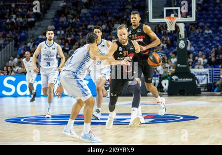 Madrid, Spanien. 30. Oktober 2022. 30.. Oktober 2022; Wizink Center; Madrid; Spanien; Liga Endesa ACB; Real Madrid vs Carplus Fuenlabrada; Dzanan Musa (Madrid) 900/Cordon Press Credit: CORDON PRESS/Alamy Live News Stockfoto