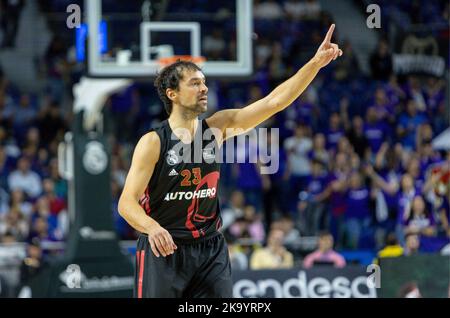 Madrid, Spanien. 30. Oktober 2022. 30.. Oktober 2022; Wizink Center; Madrid; Spanien; Liga Endesa ACB; Real Madrid vs Carplus Fuenlabrada; Sergio Llull (Madrid) 900/Cordon Press Credit: CORDON PRESS/Alamy Live News Stockfoto