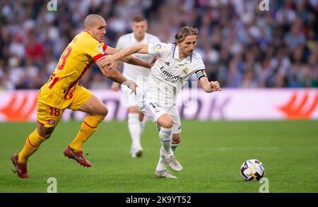 Madrid, Spanien. 30. Oktober 2022. La Liga Spanisches Fußballspiel La Liga Real Madrid gegen Girona im Santiago Bernabeu Stadion, 30. Oktober 2022. 900/Cordon Press Credit: CORDON PRESS/Alamy Live News Stockfoto