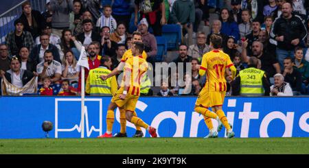 Madrid, Spanien. 30. Oktober 2022. La Liga Spanisches Fußballspiel La Liga Real Madrid gegen Girona im Santiago Bernabeu Stadion, 30. Oktober 2022. 900/Cordon Press Credit: CORDON PRESS/Alamy Live News Stockfoto