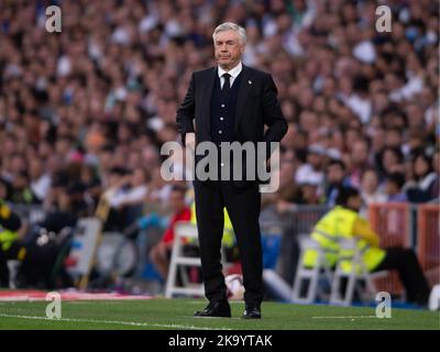 Madrid, Spanien. 30. Oktober 2022. La Liga Spanisches Fußballspiel La Liga Real Madrid gegen Girona im Santiago Bernabeu Stadion, 30. Oktober 2022. 900/Cordon Press Credit: CORDON PRESS/Alamy Live News Stockfoto