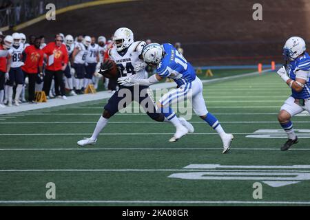 Mailand, Italien. 30. Oktober 2022. Lauf von 24 Andy Owusu RB 185 102 20/12/1996 British London Warriors during 2023 European Championship Qualifiers - Italy vs England, Football in Milan, Italy, October 30 2022 Credit: Independent Photo Agency/Alamy Live News Stockfoto