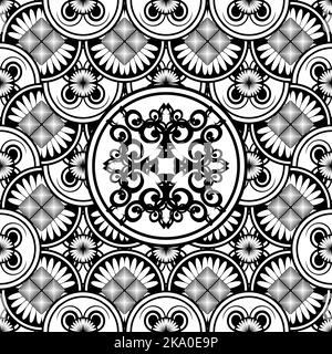 Abstrakte nahtlose Muster texturierten Hintergrund Illustration Stock Vektor