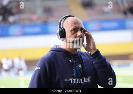 Velodromo Vigorelli, Mailand, Italien, 30. Oktober 2022, GIULIANO Davide Cheftrainer/Offensivkoordinator (Italien) während der Europameisterschaftsqualifiers 2023 - Italien vs. England - Fußball Stockfoto