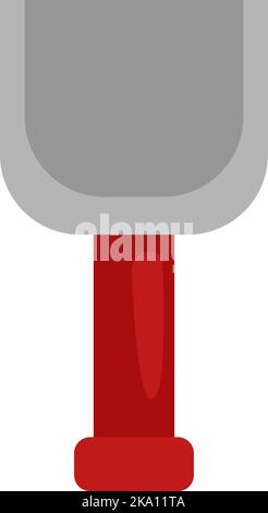 Instrumentenschaufel, Illustration oder Symbol, Vektor auf weißem Hintergrund. Stock Vektor