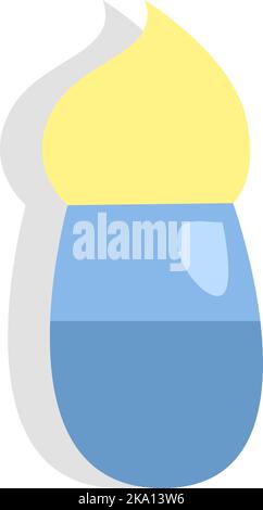 Schulkunst, Illustration oder Symbol, Vektor auf weißem Hintergrund. Stock Vektor