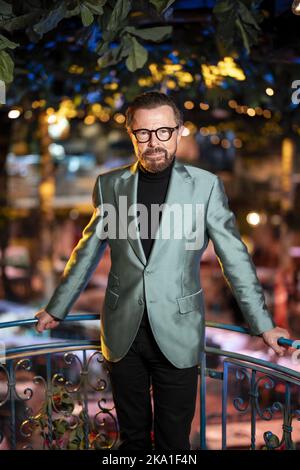 Bjorn Ulvaeus fotografiert im Rondo in Göteborg, Schweden, 13. Oktober 2022.Foto: Anders Deros / Aftonbladet / TT Code 2512 Stockfoto