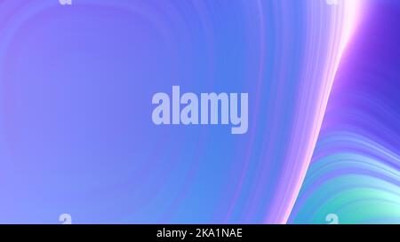 Abstrakte Illustration in holografischer Farbe, futuristische Tapete. Stockfoto