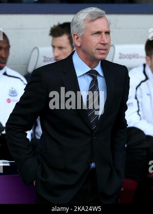 20. April 2013 - Fußball - Barclays Premier League Football - West Bromwich Albion vs Newcastle United - Newcastle United Manager Alan Pardew - Fotograf: Paul Roberts / Offside. Stockfoto