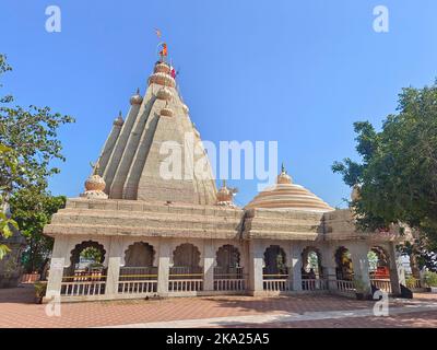 30. Oktober 2022, Pune, Indien, Kanifnath Tempel in der Nähe von Saswad, Shri Kanifnath Maharaj war einer von neun Lehrern im Navnath Sampradaya. Stockfoto