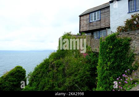 Ferienhaus in Bucks Mills an der Küste von North Devon, Großbritannien - John Gollop Stockfoto