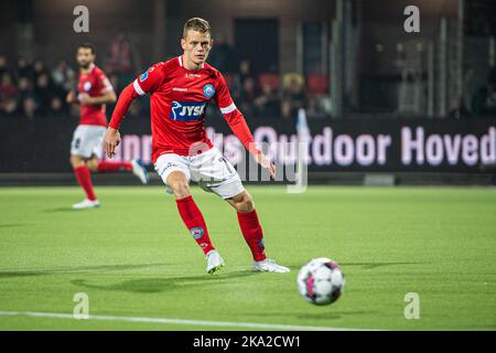 Silkeborg, Dänemark. 30. Oktober 2022. Kasper Kusk (7) von Silkeborg, WENN er während des Superliga-Spiels 3F zwischen Silkeborg IF und Viborg IF im Jysk Park in Silkeborg gesehen wurde. (Foto: Gonzales Photo/Alamy Live News Stockfoto