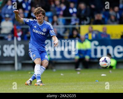 11.. Mai 2014 - Barclays Premier League - Cardiff City gegen Chelsea - John Swift of Chelsea - Foto: Paul Roberts/Pathos. Stockfoto