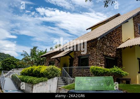 SESC Tepequem Ökologische Station. Tepequém, Bundesstaat Roraima, Brasilien. Stockfoto