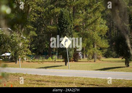 Straßenschild Stockfoto