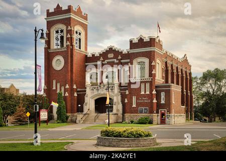 Die St. Paul's United Church in Thunder Bay, Ontario, Kanada Stockfoto