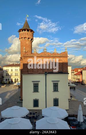 Historisches Rathaus von Tarnow in Polen Stockfoto