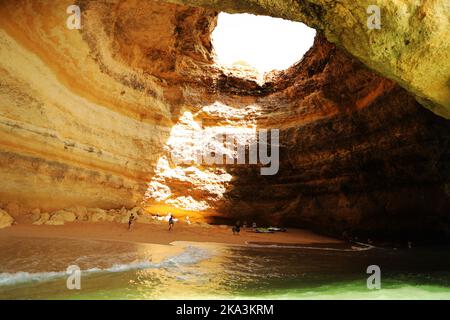 Benagil Cave, Algarve, Portugal Stockfoto