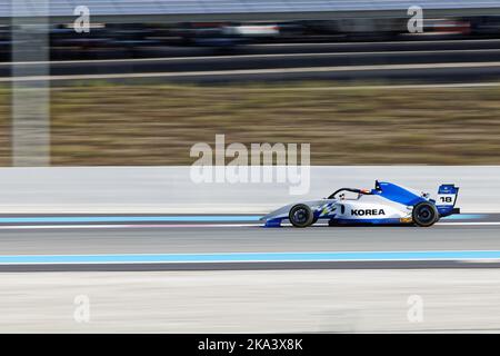 F4 FIA Motorsports Games Paul Ricard, Le Castellet, FRANKREICH, 30/10/2022 Florent 'MrCrash' B. Stockfoto