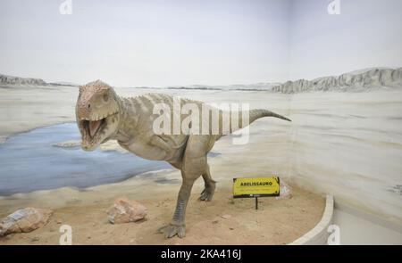 Marilia, São Paulo, Brasilien - 27. Oktober 2022:das Innere des Museums für Paläologie in der Stadt Marília, São Paulo, Brasilien, neu in der neuen eröffnet Stockfoto