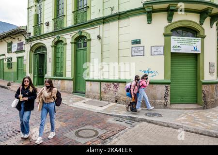 Bogota Colombia, La Candelaria Centro Historico Zentrum historische Altstadt Zentrum Egipto Calle 14 Carrera 4, Universität Unisabaneta Juraschule Kol Stockfoto