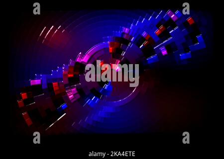 Bunte Unschärfe abstraktes Hintergrund Vektor-Design, bunt verschwommen schattierten Hintergrund, lebendige Farbe Vektor Illustration. Stockfoto