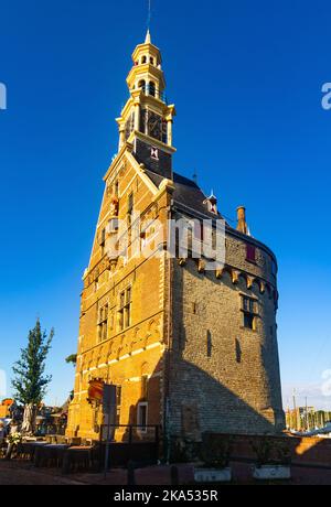 Außenansicht von Hoofdtoren, Hoorn, Niederlande Stockfoto