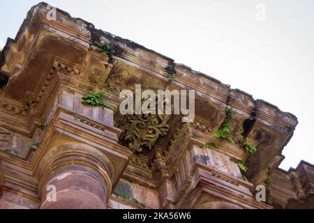 Altes Steinmauerwerk Stockfoto
