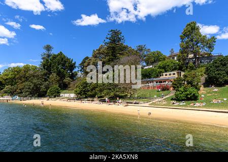 Der Murray Rose Pool (ehemals Redleaf Pool) im Viertel Double Bay in Sydney, Australien Stockfoto